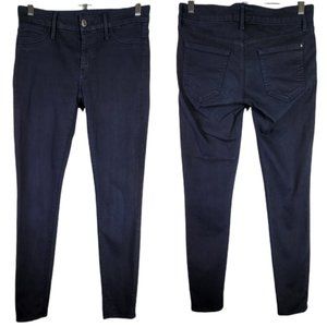 Koral Mid-rise Skinny Jeans Dark Wash Stretch 27